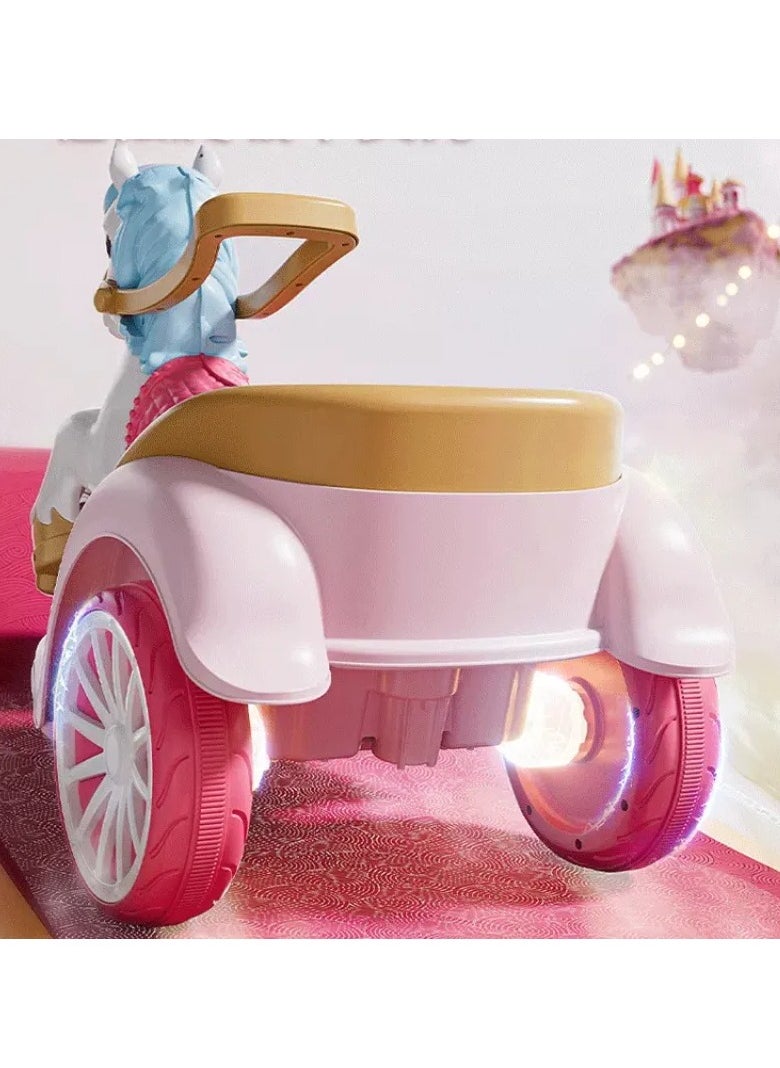 Pro Ride - Toycee Chariot Ride-On Pink - Image 1