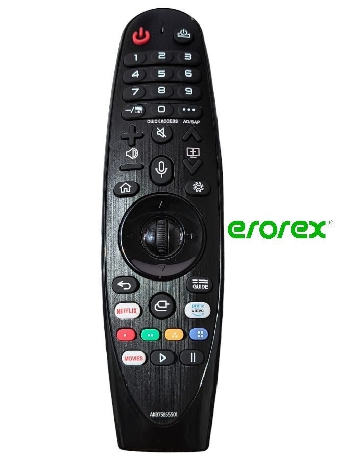 Voice Magic Remote Control AKB75855501 for LG OLED QNED NanoCell Webos Smart TV Magic Remote Control Replacement AN-MR20GA MR19BA MR18BA MR650A with Pointer Function