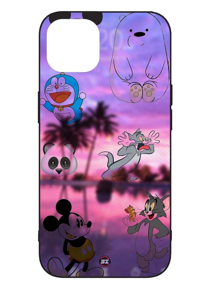 Protective Printed Mobile Cover Cartoon Characters For Apple iPhone 11 Pro Max