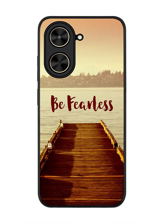 Stylizedd For Xiaomi Poco C71 / Redmi A5 4G Case,Slim fit Camera Protection, Shockproof Thin Phone cover  - Be Fearless