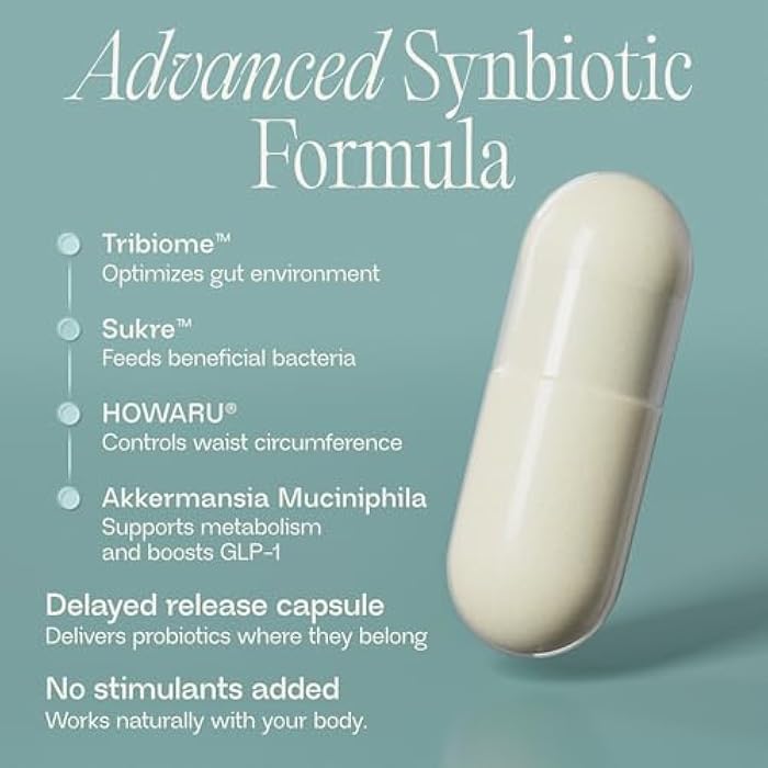BIOMA GLP-1 Booster - Natural Appetite Control Supplement with Clinically Proven Probiotics, Prebiotics & Postbiotics - Support Weight Management & Satiety, (60 Capsules - 30 Day Supply) - Image 3
