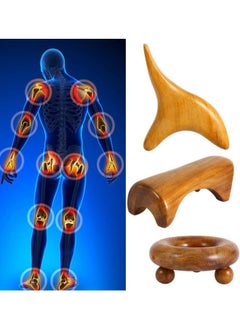 klarako Wood Massager 6 Styles Vietnam Fragrant Wood Body Foot Reflexology Acupuncture Thai Massager Roller Therapy(kit)  - Image 4