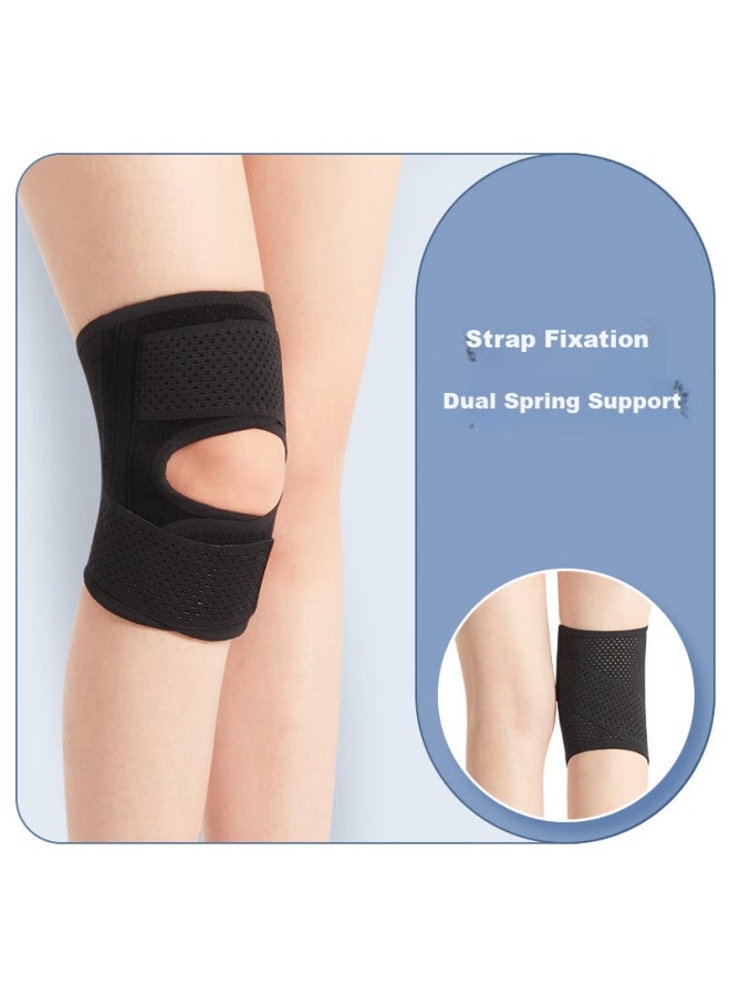 Chidong Meniscus Support Knee Brace Patella Joint Injury Protection Jump Rope Running Knee Sports Bandage Support 2 Pieces - Image 4