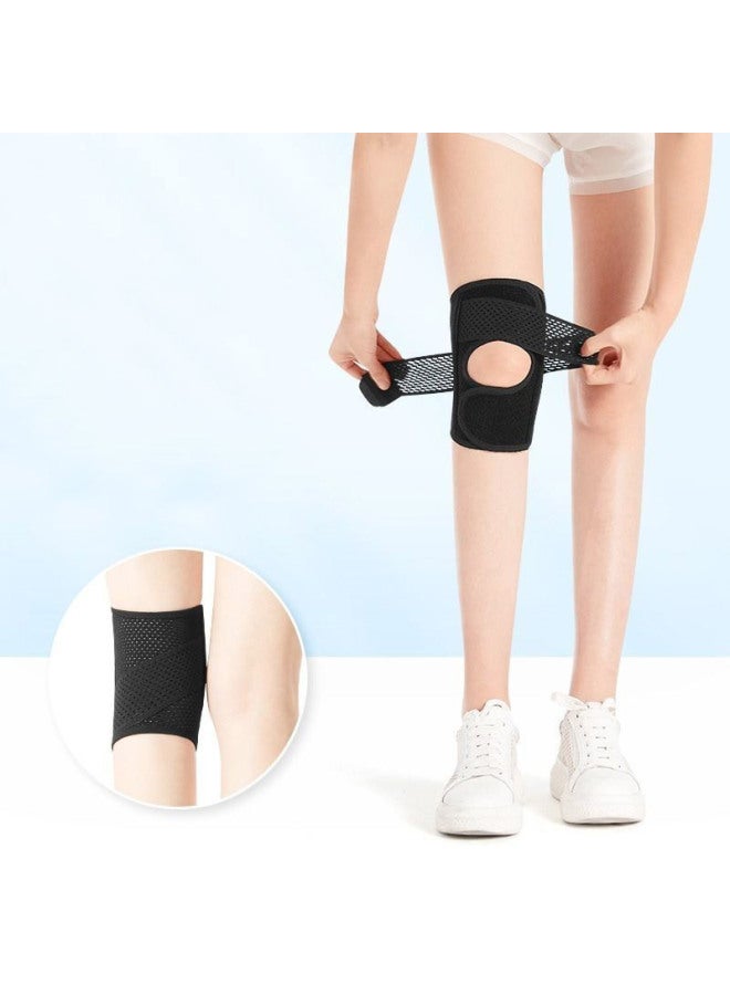 Chidong Meniscus Support Knee Brace Patella Joint Injury Protection Jump Rope Running Knee Sports Bandage Support 2 Pieces - Image 2