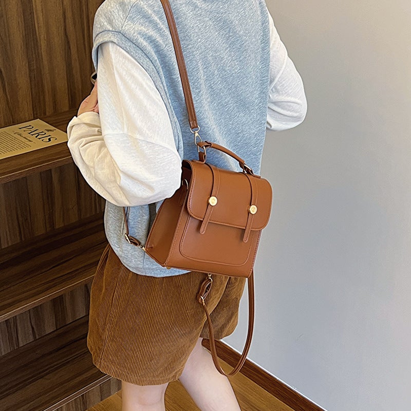 Trendy Texturous Casual Backpack Women'S 2023 New Fashion Stylish Shoulder Bag Casual Simple Backpack - Image 4