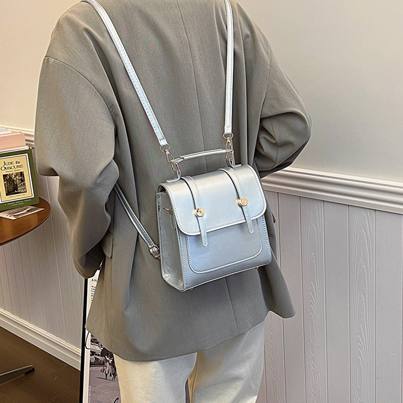 Trendy Texturous Casual Backpack Women'S 2023 New Fashion Stylish Shoulder Bag Casual Simple Backpack - Image 3