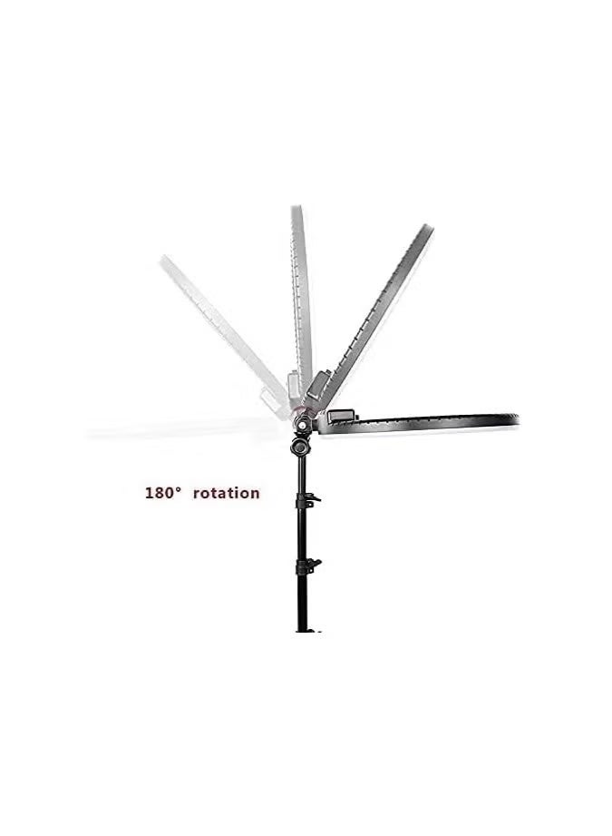 BlueFire RL-14 14-Inch Professional LED Ring Light with Tripod Stand & 3 Phone Holders | 280 LEDs, Adjustable Brightness & Color Temperature (2700K-6500K) | for YouTube, TikTok, Live Streaming, Photography, and Video Calls - Image 2