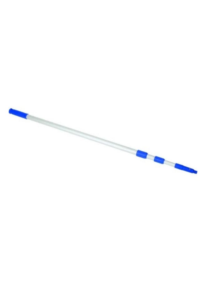 إيتور 43009 عصا تمديد تلسكوبي ألومنيوم متين فضي وأزرق 8 قدم - Image 3