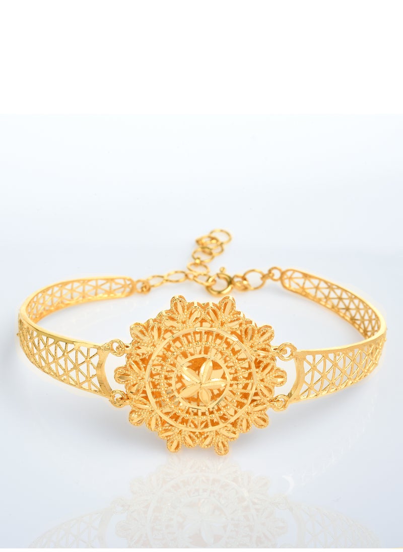 BAFLEH JEWELLERY Crafted in Purity: Handcrafted 22kt Gold Bangles for the Modern Woman  - Image 2