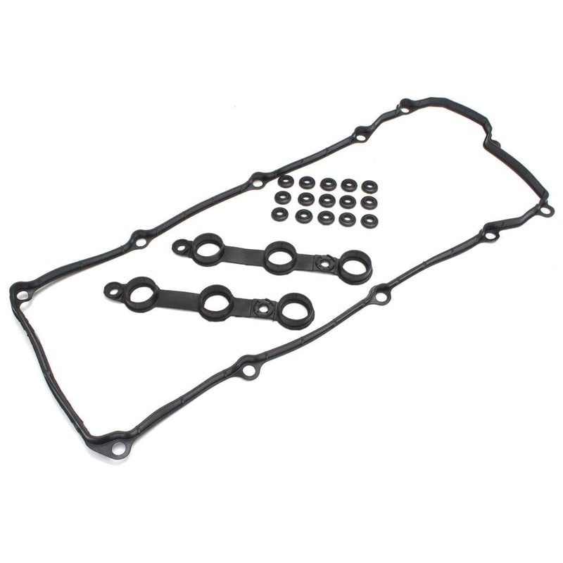 Ensun Engine Valve Cover Gasket Set with 15 Grommets for BMW E36 E39 Z3 M52 S52 - Image 1