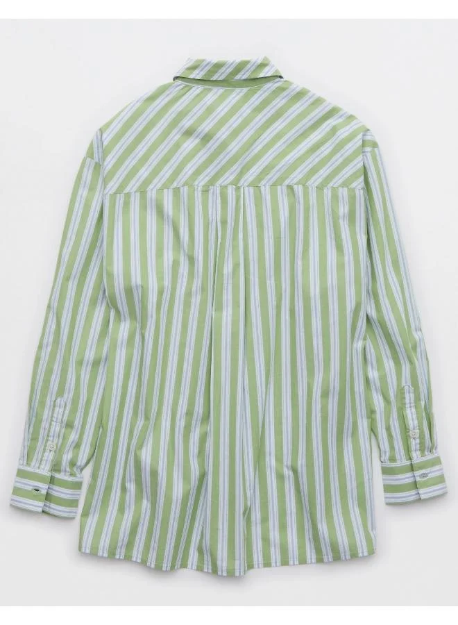آري من امريكان ايجل Aerie Good Day Button Down Shirt