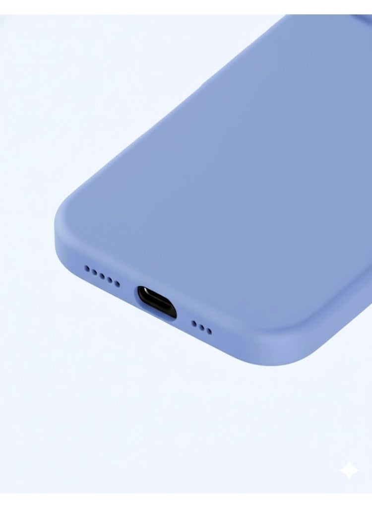 بليكس غطاء جراب هاتف آيفون 16 بلس مزود بغطاء حماية من السيليكون السائل الناعم مضاد للخدش ومضاد للصدمات مع بطانة من الألياف الدقيقة، غطاء خلفي واقي نحيف مع ملمس مريح للحمل ومضاد للبصمة - Image 4