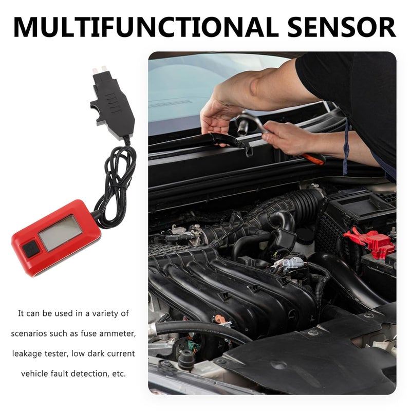 Automotive Amp Fuse Tester Digital Meter for Car Fuse Testing Electrical Tester for Vehicle Fault Detection Compact Battery-Free Design - Image 4
