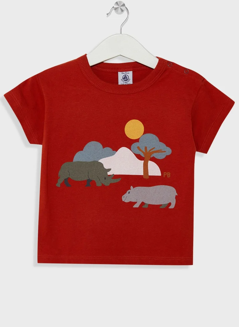 Petit Bateau Kids Graphic T-Shirt