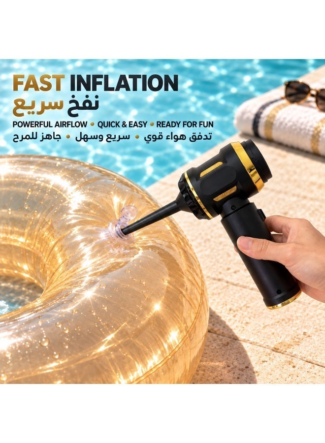 Sevoryn Cordless Handheld Car Vacuum Cleaner, 20000Pa 4-in-1 Vacuum & Air Duster, 3-Speed Brushless Motor, USB-C Rechargeable Mini Cleaner with Multi Nozzles for Car, Home, Sofa & Pet Hair - Image 5