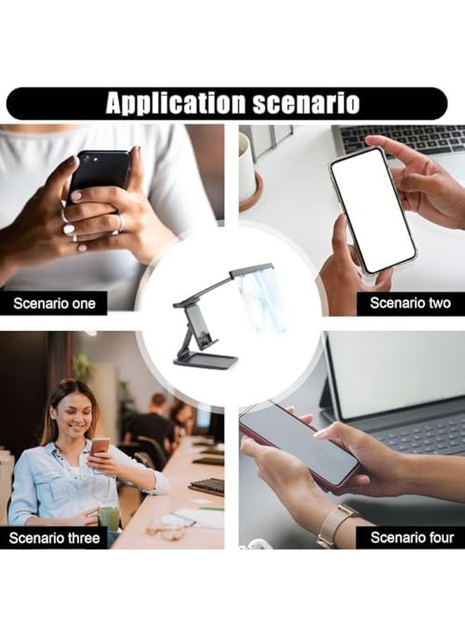 3D HD Mobile Phone Screen Magnifier Projector With Adjustable Stand For Kids Movies TV - Image 4