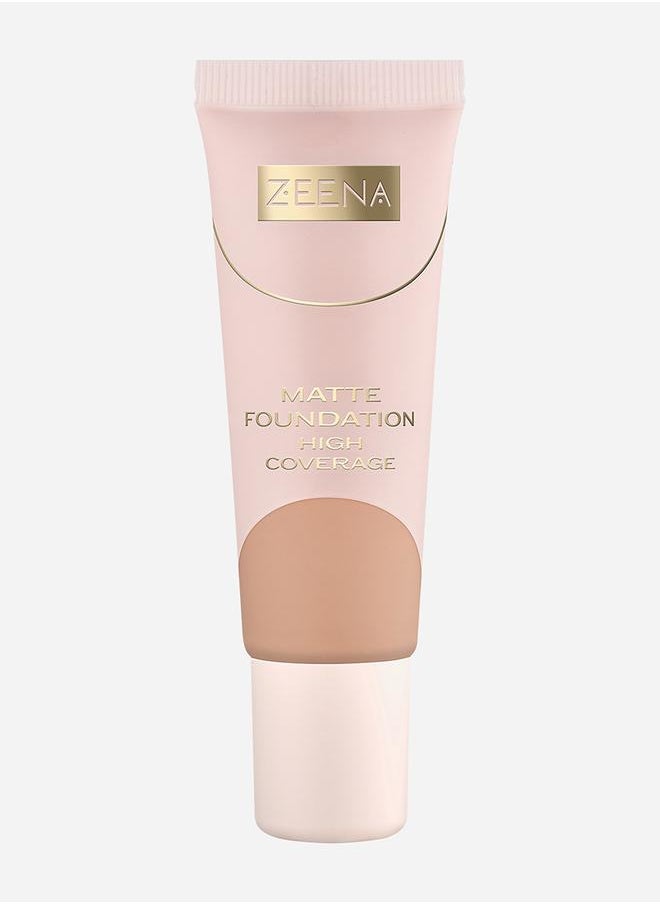 Zeena Matte Foundation High Coverage 040  - Image 1