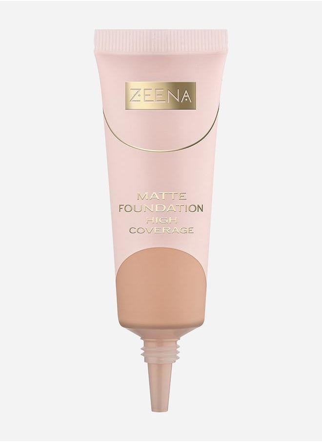 Zeena Matte Foundation High Coverage 040  - Image 2