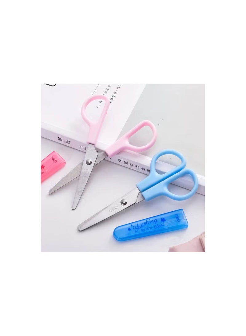 Huitich Mini Student Safety Scissors with Protective Cover - Image 5