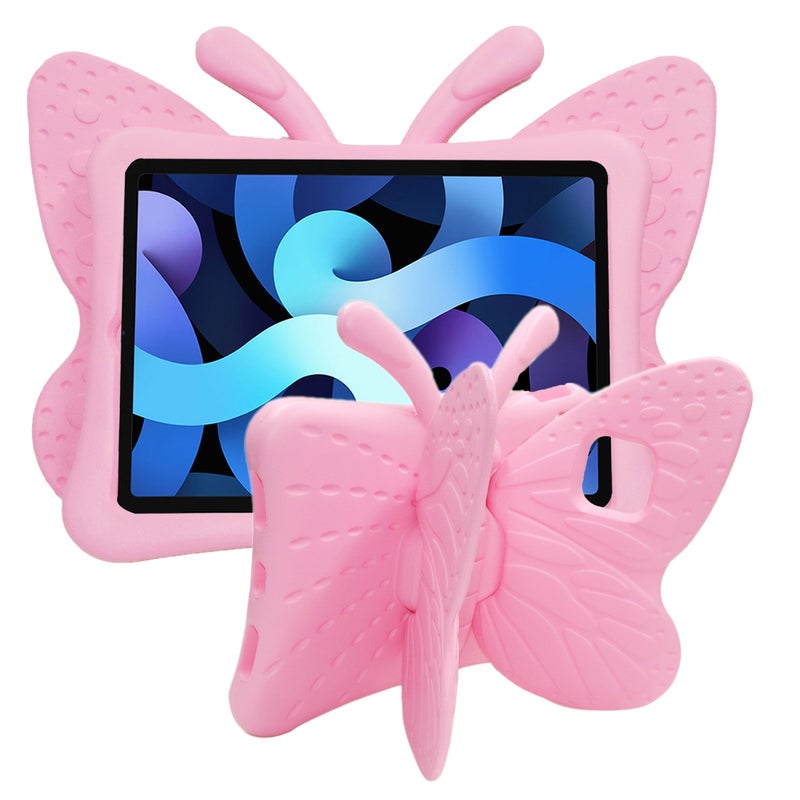erorex For Ipad Air 11 2025 / 2024 Butterfly Bracket Kids Eva Shockproof Tablet Case(Pink) - Image 1