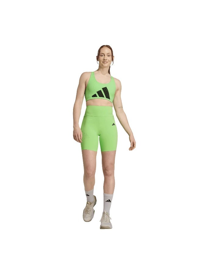 Adidas Cool Int. Biker Green Training Tights For Women 2XS  - Image 5