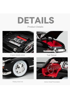 Toyland 1:24 Scale Diecast  Model car with Realistic Simulation Engine Sounds and Illuminated Vehicle Lights, Functional Pullback Motor, Hinged Openable Doors Revealing Interior Details - A Highly Detailed Replica for Collectors and Enthusiasts  - Image 5