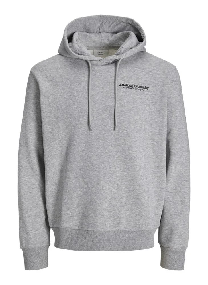 JJ Rebel  Graphic Regular Fit Pullover Hoodie for Men | Best Price UAE