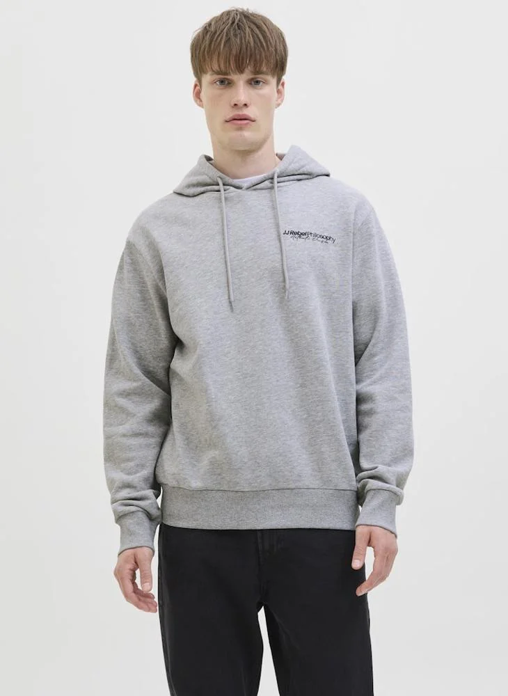 Graphic Regular Fit Pullover Hoodie