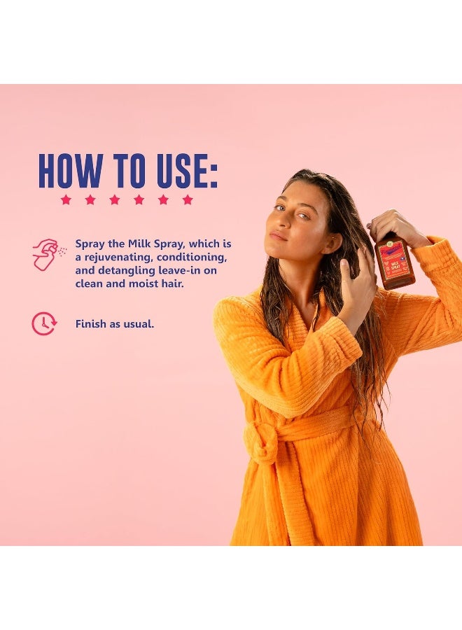 Lola from Rio بخاخ بلسم للشعر مع الكافيين والبروتين المهدرج - يفك تشابك الشعر، يقوي ويحمي الشعر من الحرارة، يعزز نمو الشعر الصحي (250 مل) - Image 5