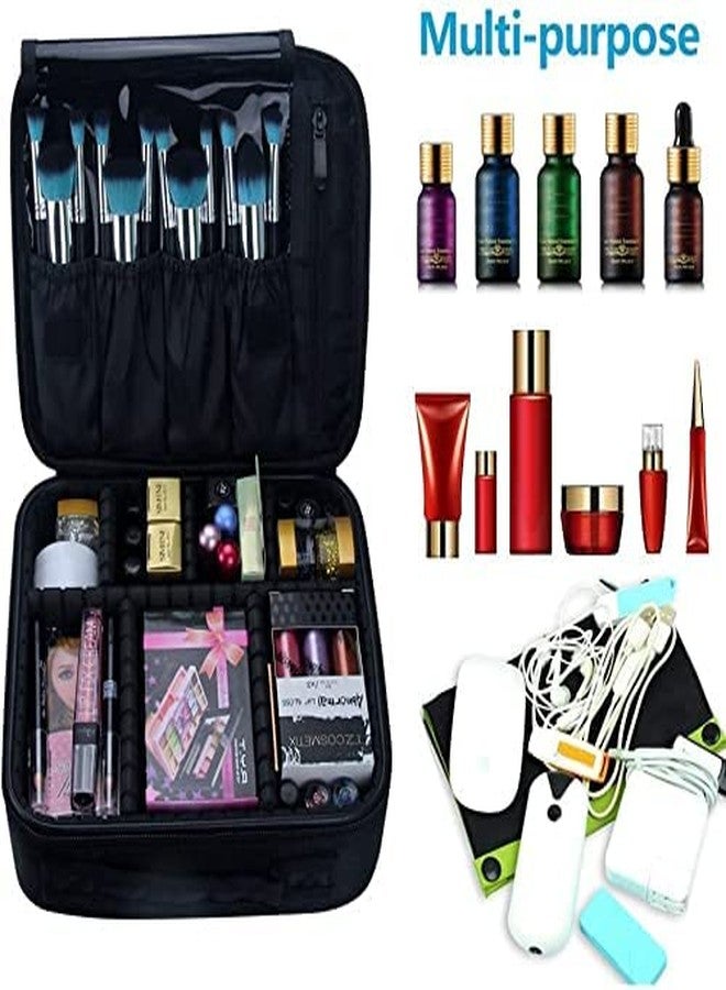 GBEX 3Pcs Portable Cosmetic Bag, Waterproof Makeup Bag Set, Variable Size & Styles, Organizer for Women Cosmetic, PVC Transparent Wash Bag, Travel Bag[ 3PCS ON 1 Pack] - Image 2