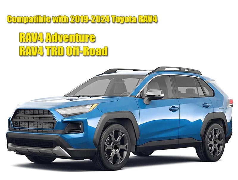 MOERTIFEI Mudguards Mud Flaps Splash Guards Fenders Compatible with 2019-2024 Toyota RAV4 Adventure / RAV4 TRD Off-Road, 4pcs Mud Guard Kit, Black - Image 2