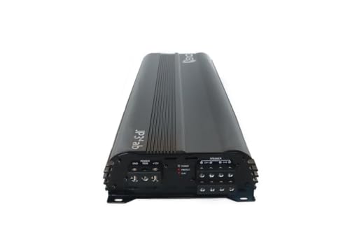 DOWN4SOUND JP34 AB Black Gloss 4 Channel Car Audio Amplifier | 590W RMS Class AB Power Amp | Car Stereo Speaker Amplifier | High-Performance Automotive Sound - Image 4