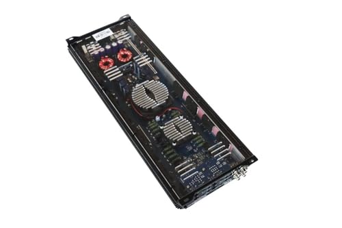 DOWN4SOUND JP34 AB Black Gloss 4 Channel Car Audio Amplifier | 590W RMS Class AB Power Amp | Car Stereo Speaker Amplifier | High-Performance Automotive Sound - Image 2
