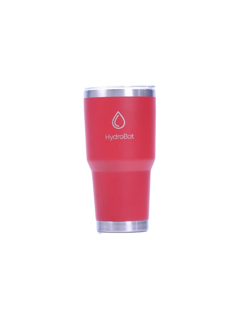 HydroBot HydroBot Stainless Steel Water Tumbler Cup Hydro Hot and Cold Durable Double Insulated Thermos Flask 800 ml Red  - Image 1