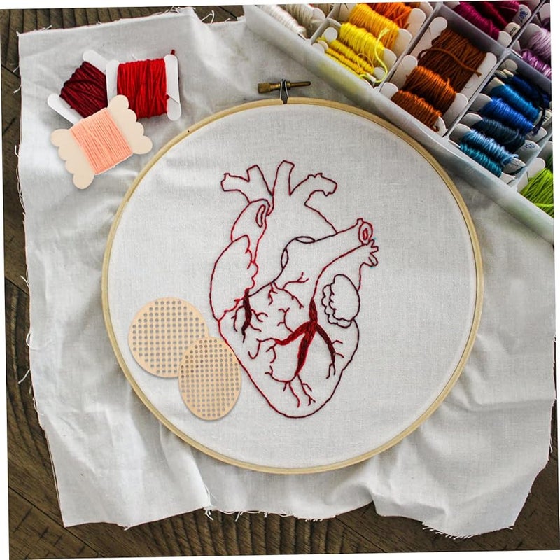 ألواح التطريز المتقاطع الخشبية مجموعات التطريز اليدوية لمشاريع DIY - Image 3