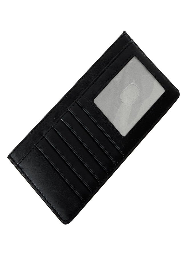 XEYOU Women Slim Rfid Blocking Credit Card Case Holder Wallet Zip ID Case Wallet Small Compact Leather Wallet Coin Purse - Image 1