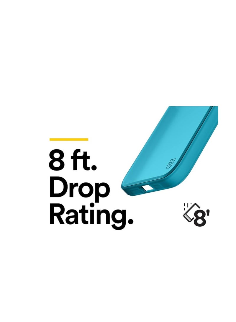 Bodyguardz Solitude, Neon Blue, iPhone 13 Mini (2021 Version), Pureguard - Image 3