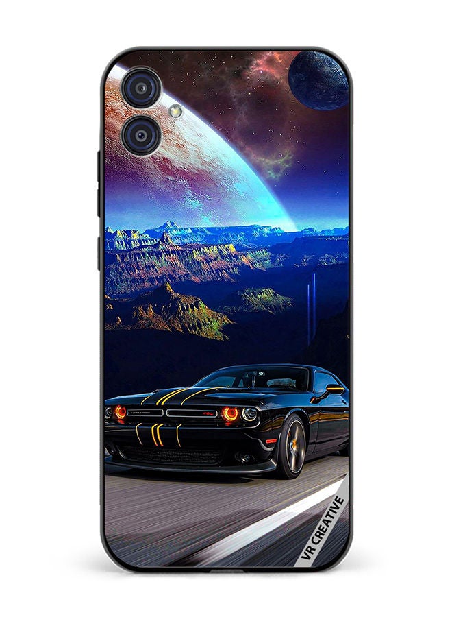 VR CREATIVE Protective Case Cover For Samsung Galaxy M04/F04 Car Design Multicolour - Image 1