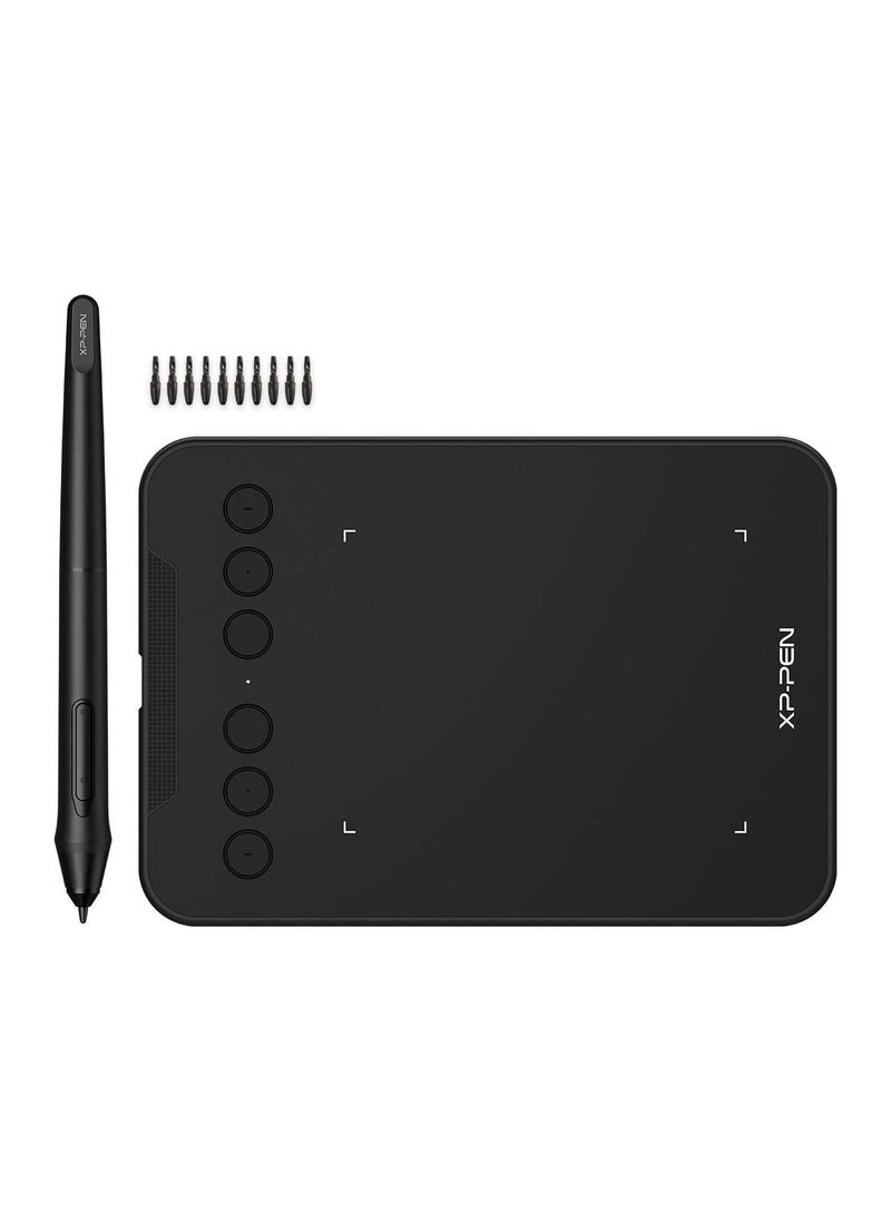 XP-PEN - Deco mini4 Drawing Tablet  Graphic Tablet Pen Tablet with 8192 Levels Pressure, 4 x 3 inch Artist Tablet 6 Shortcut Keys for Student E-Learning and Online Teaching Compatible with Chromebook - Image 1