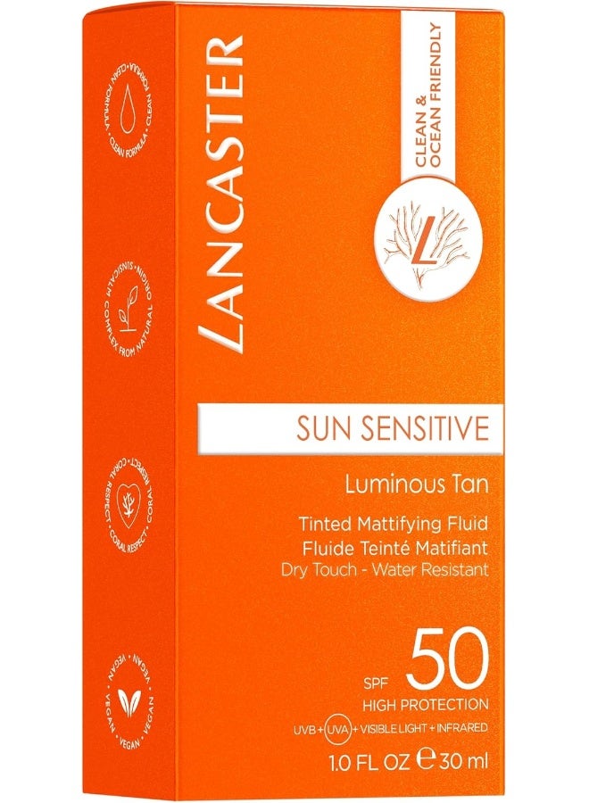 Lancaster Sun Sensitive Tinted Mattifying Fluid Spf 50, 30Ml  - Image 3