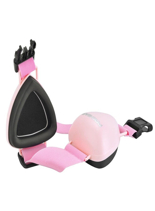 PROHEAR واقيات أذن للكلاب من بروهير لحماية الأذنين من ضوضاء الألعاب النارية، سماعات رأس قابلة للتعديل لإلغاء ضوضاء الكلاب للاستخدام الخارجي في فصل الشتاء، صغير، معدل تقليل الضوضاء 28 (صغير، وردي) - Image 1