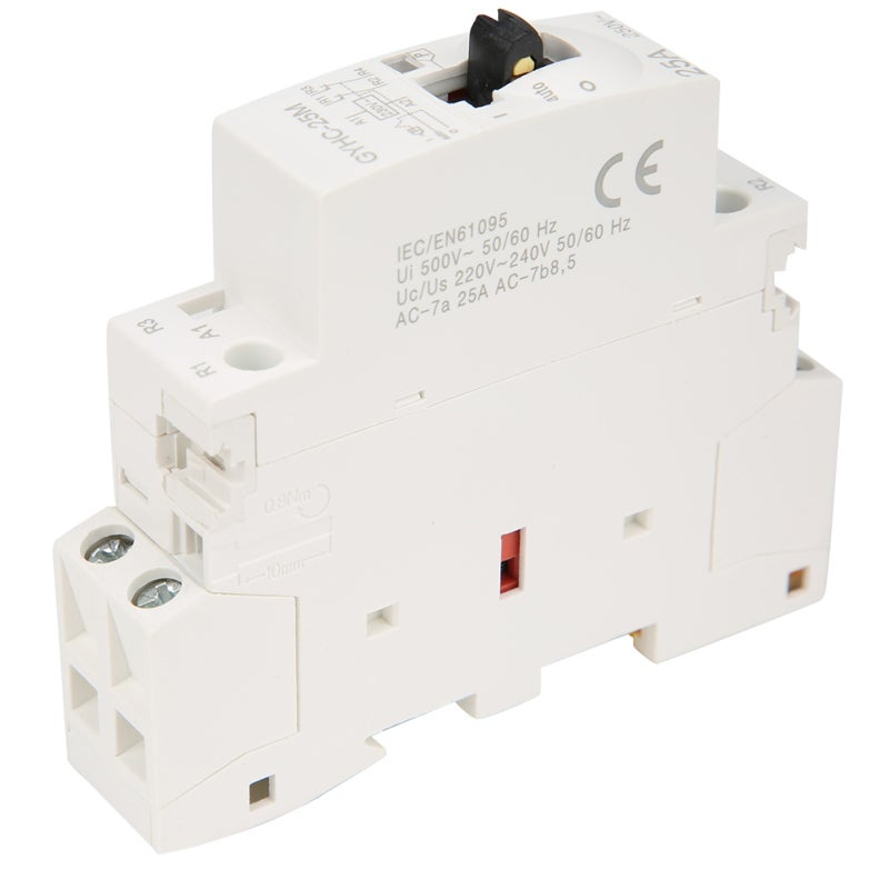 GEYA AC Contactor: 250VAC 50Hz, 4-Position Switch Design, 70% Volume Reduction - 75% Lower Energy Consumption, Super Quiet Below 15dB for Industrial & Electrical Control Systems - Image 3
