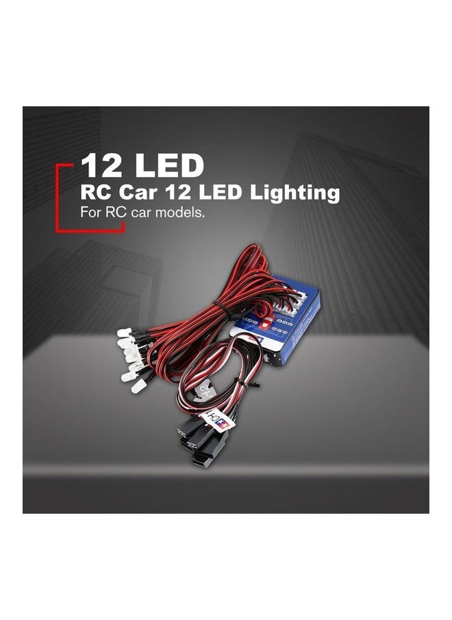 NIBEMINENT 12 LED Lighting System Kit Smart Simulation Light 18 x 9 2cm  - Image 1