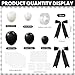 Charnoel Pearl Black and White Balloon Garland Arch Kit 153 Pcs Garland Balloon Bow Pearl Sticker Party Decor for Wedding Bridal Engagement Coquette Birthday Party Decorations - Image 4