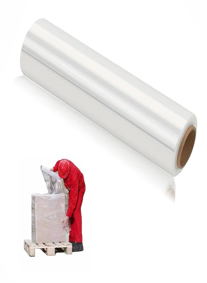 AISEY Stretch Wrap Roll Heavy Duty Plastic Moving Wrap 11.8" X 500FT - Image 1