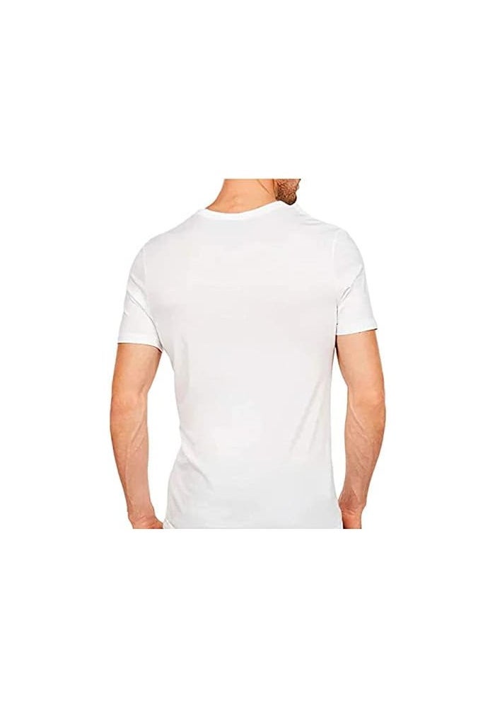 RUPA Men's Senor T-Shirts Undershirts - 3 Pack, Ribbed, XL, White - Image 2