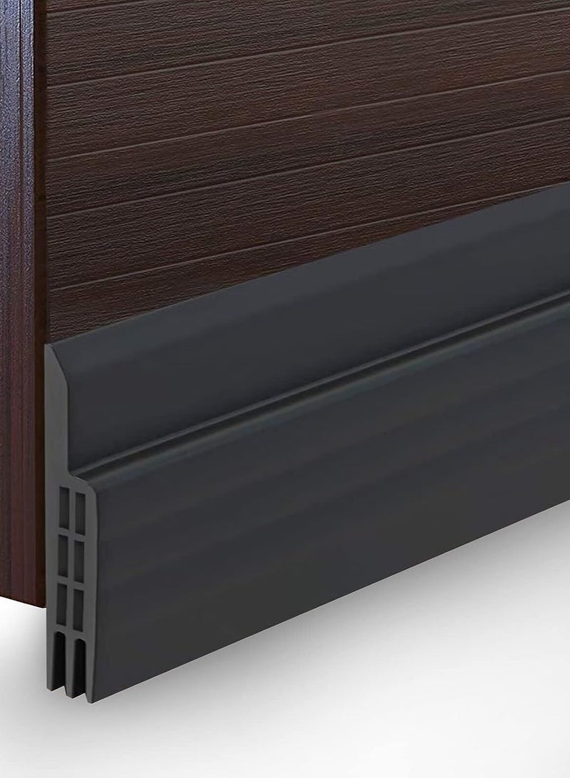 Door Draft Stopper Under Door Seal for Exterior/Interior Doors, Door Sweep Strip Under Door Draft Blocker, Soundproof Door Bottom Weather Stripping  - Image 1