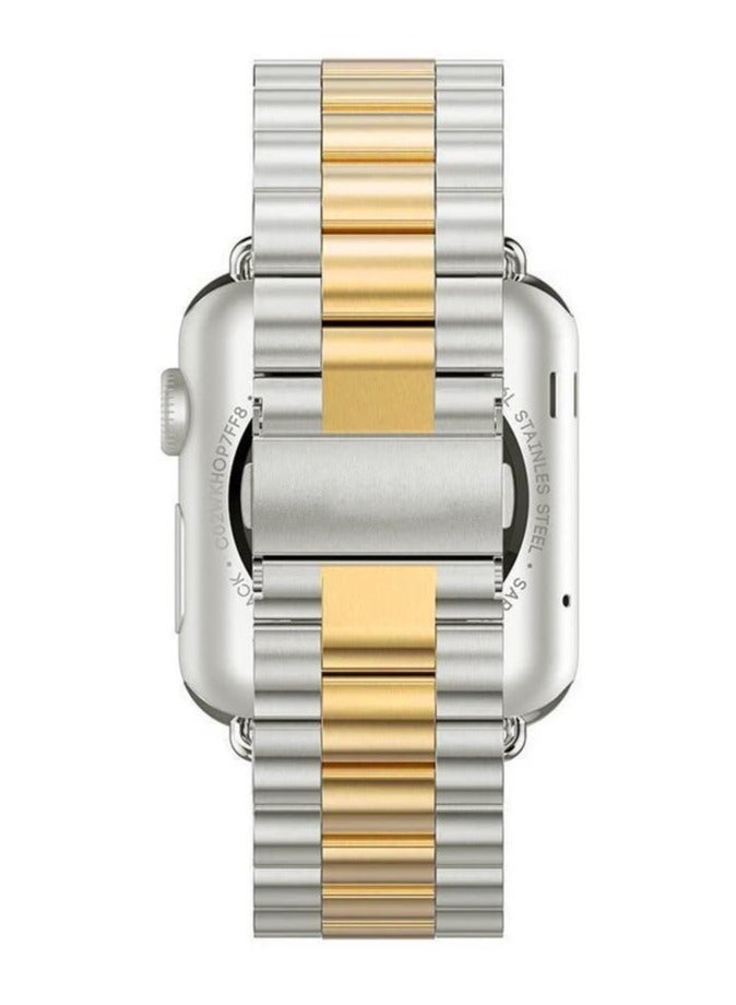 ELTRAZONE Stainless Steel Strap Metal Bracelet for Apple Watch Series 6/5/4/3/2/SE - 38/40 mm - Image 2