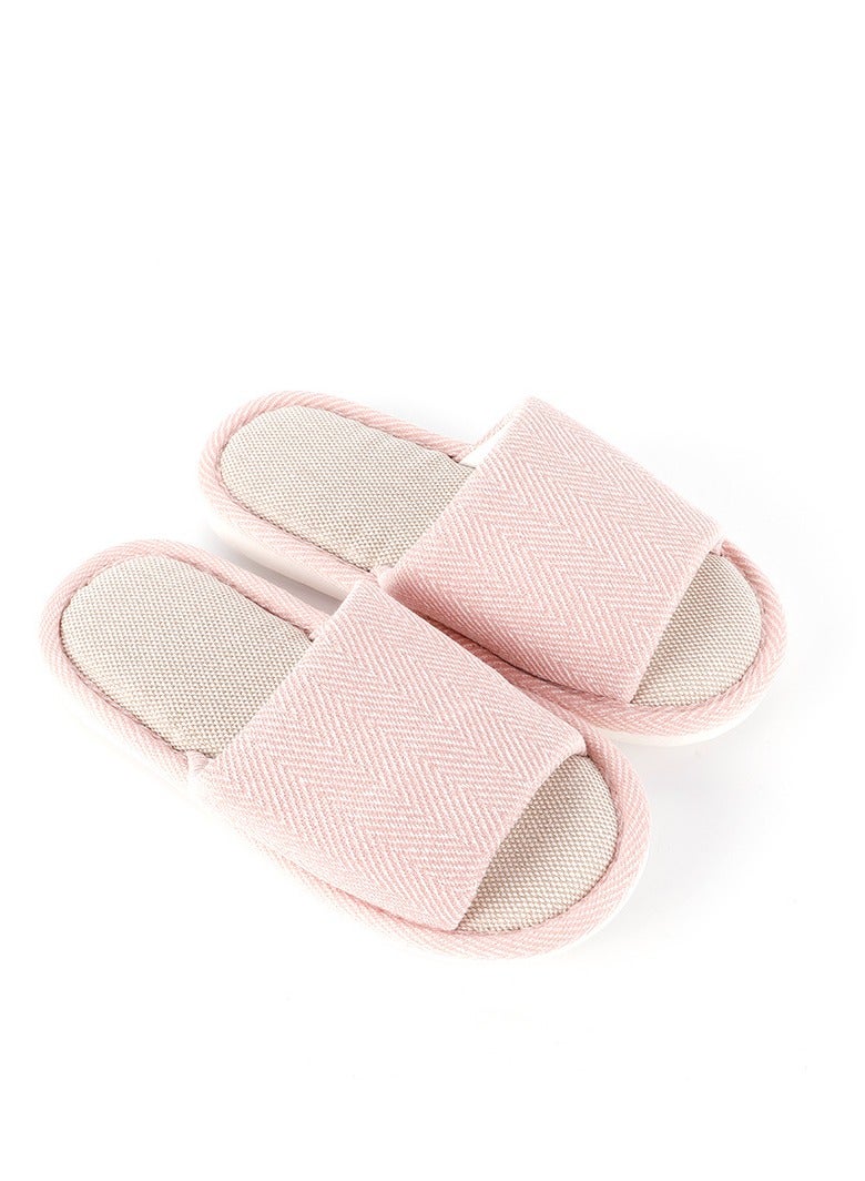 Anti-Slip Fabric Slippers Saudi Men Women - Ventilated Home and Mosque Shoes