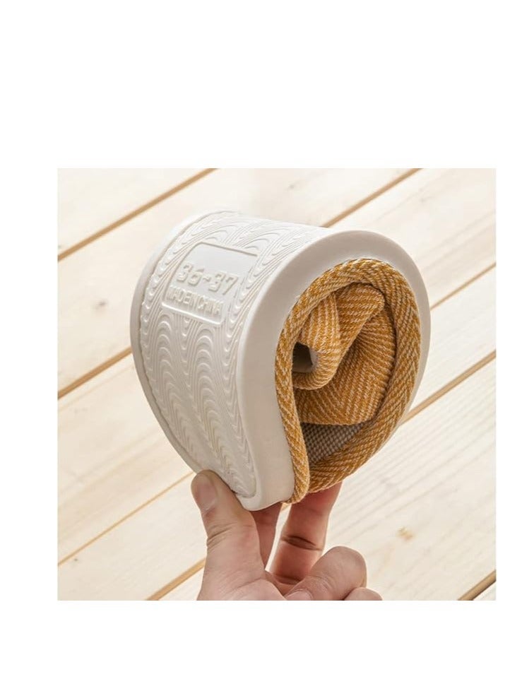 GUDOO Anti-Slip Fabric Slippers Saudi Men Women - Ventilated Home and Mosque Shoes - Image 3